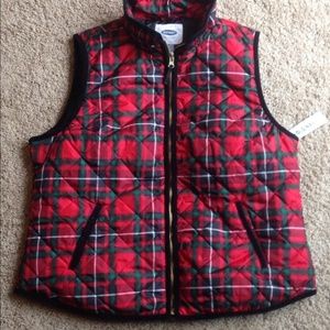 Plaid Old Navy Vest XXL